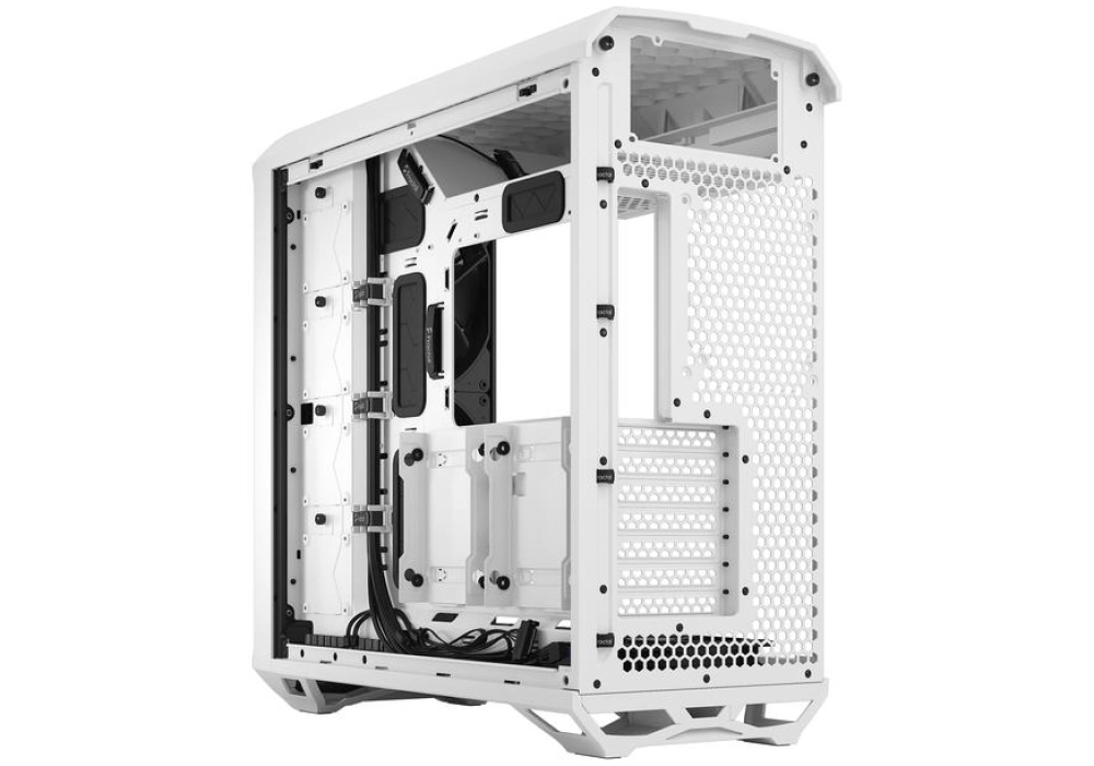 Fractal Design Torrent TG Clear (Blanc)