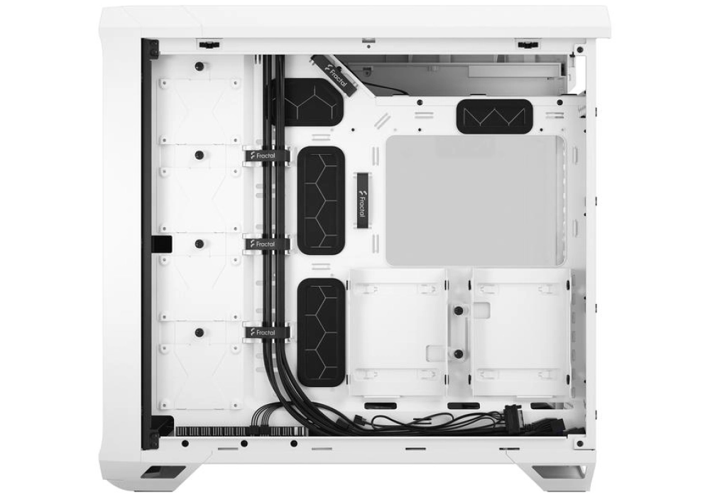 Fractal Design Torrent TG Clear (Blanc)