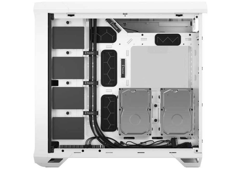 Fractal Design Torrent TG Clear (Blanc)