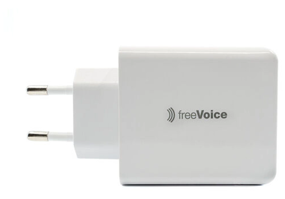 freeVoice Alimentation 240V / 65W Dual (USB-A/USB-C)