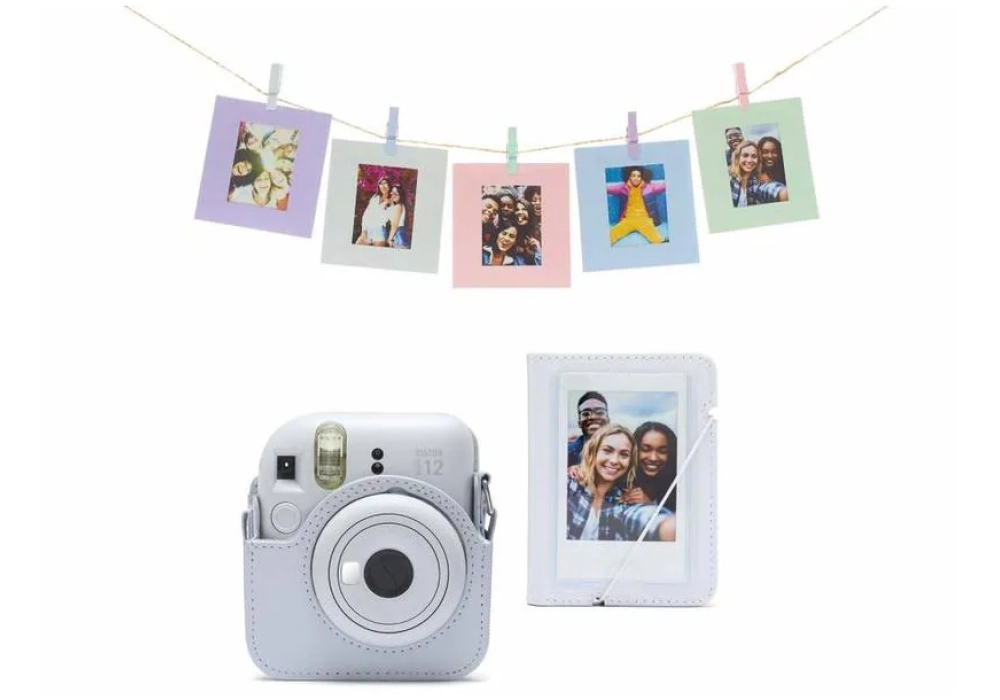 Fujifilm Accessoires Caméras analogiques Instax Mini 12 Kit Blanc