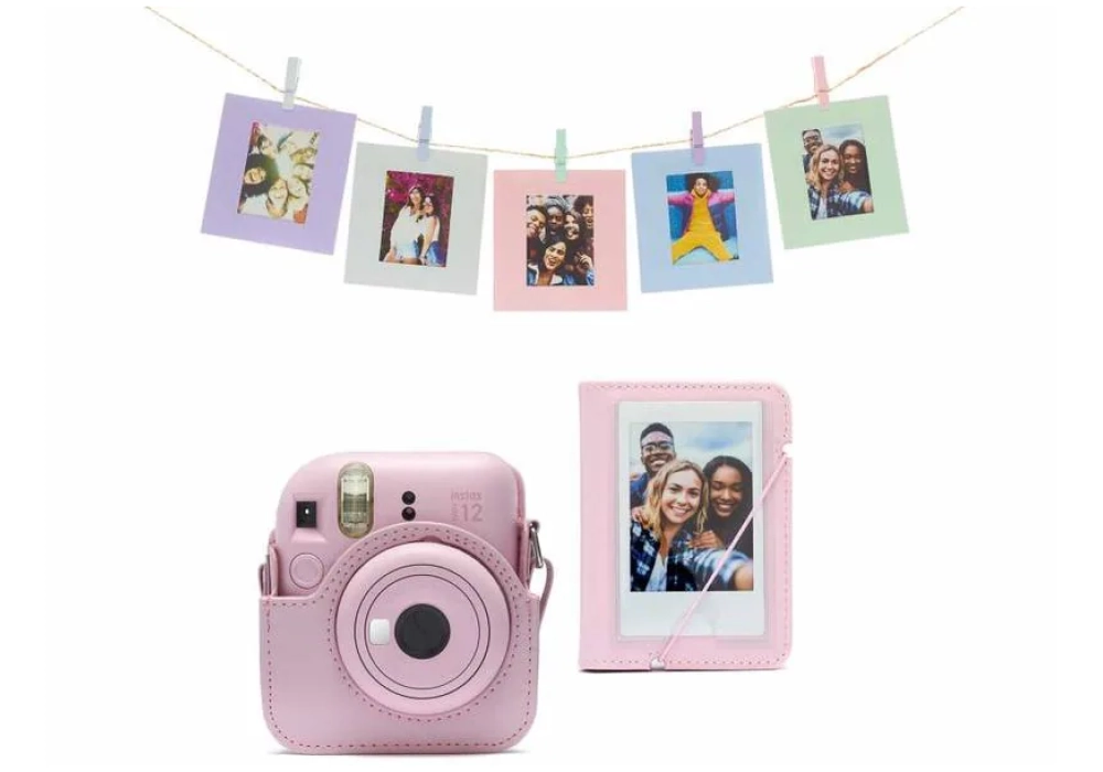 Fujifilm Accessoires Caméras analogiques Instax Mini 12 Kit Rose