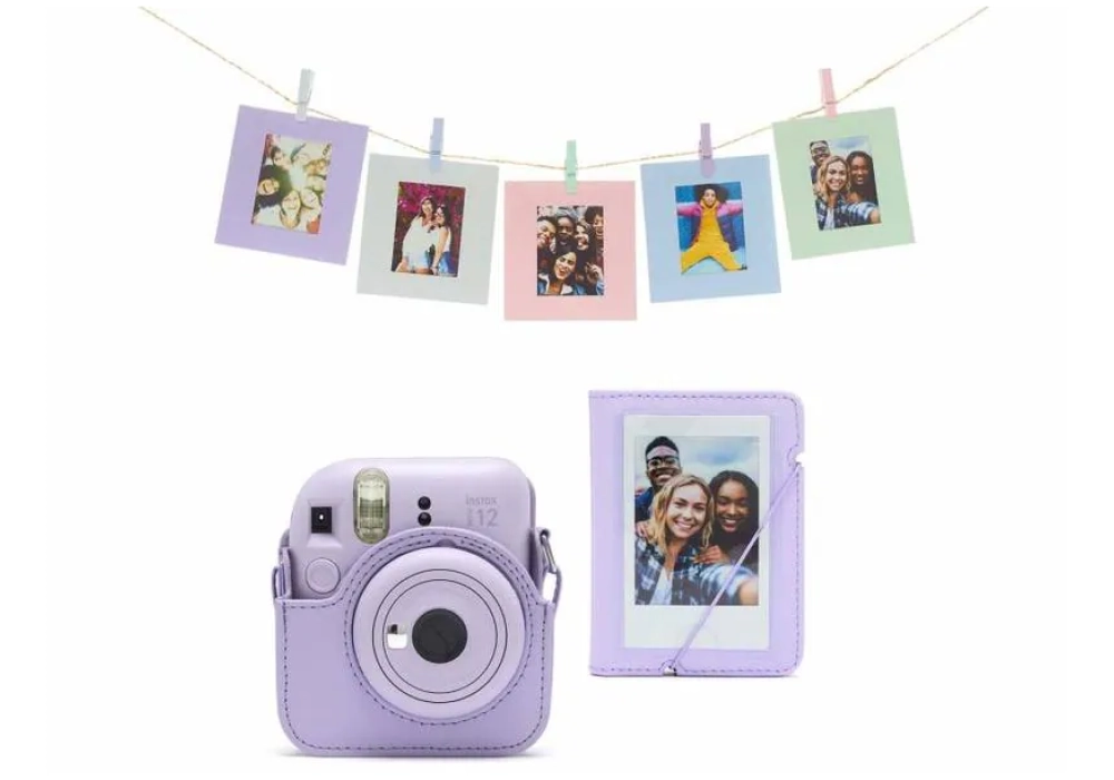 Fujifilm Accessoires Caméras analogiques Instax Mini 12 Kit Violet