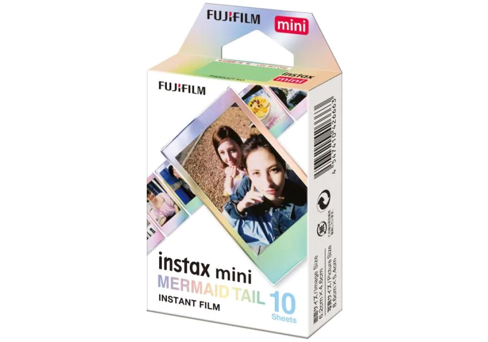 Fujifilm Film instantané Instax Mini Mermaid Tail 10 feuilles