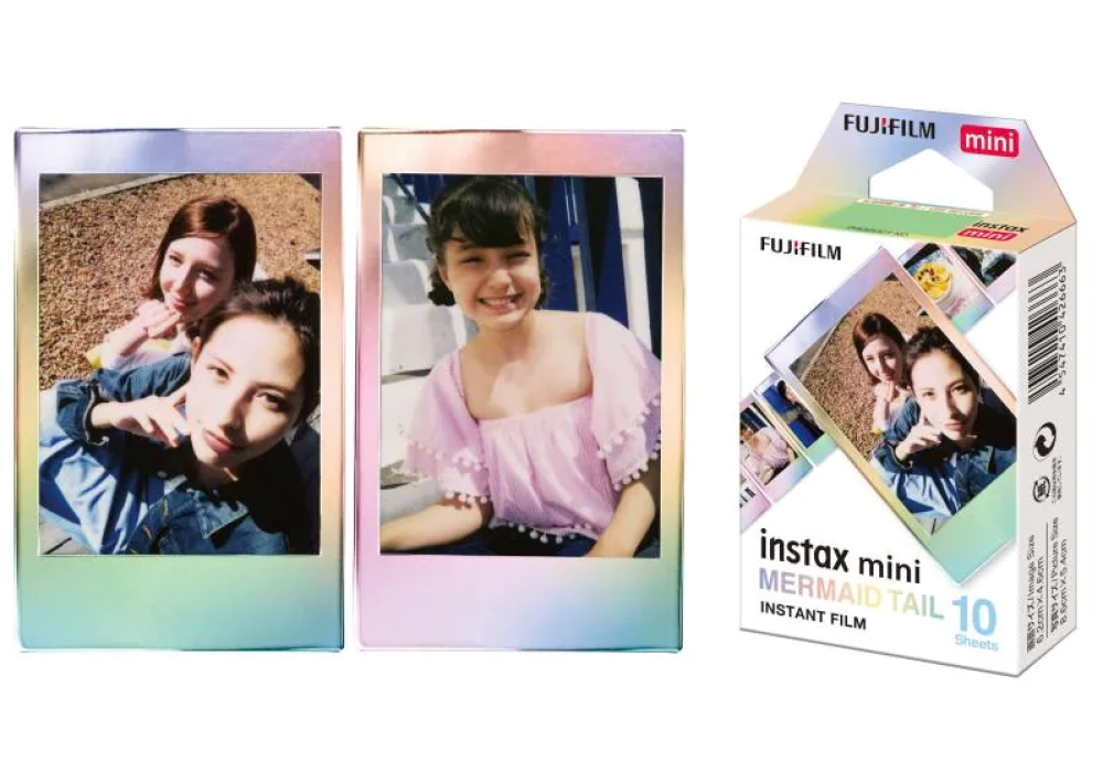 Fujifilm Film instantané Instax Mini Mermaid Tail 10 feuilles