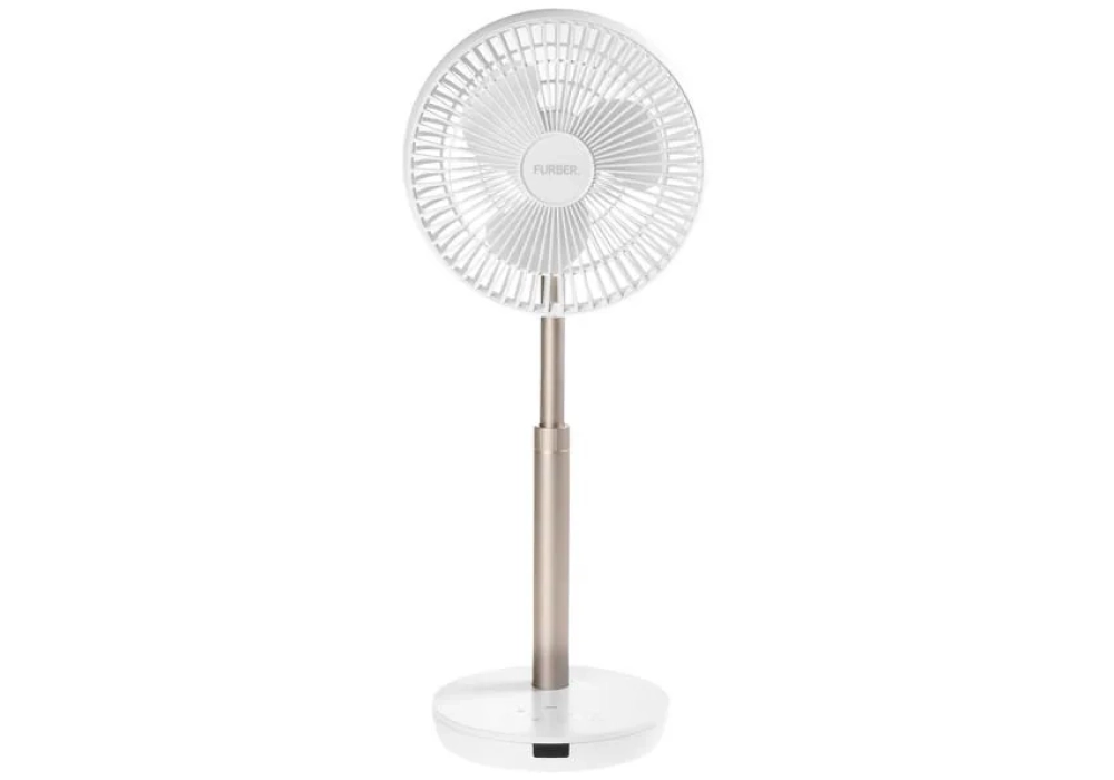 FURBER Ventilateur de table Vayu-Compact 8" Blanc