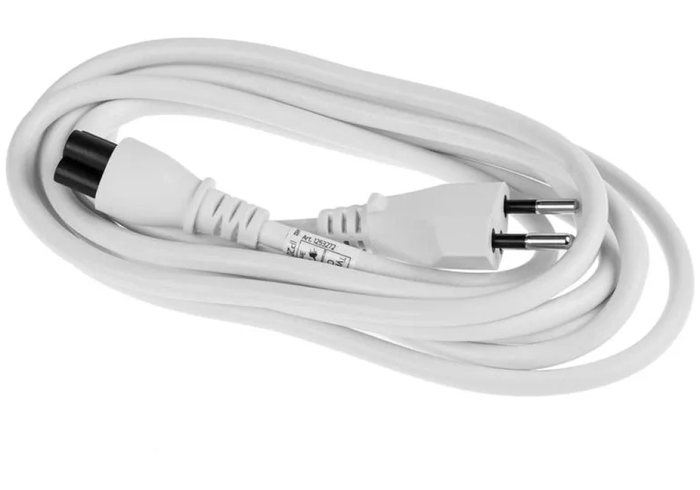 FURBER.power Câbles d’alimentation C5-T12 - 3.0 m (Blanc)