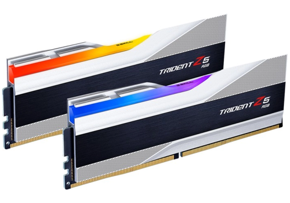 G.Skill Trident Z5 RGB DDR5-5600 - 32GB (2x 16GB - CL36 - Argent)