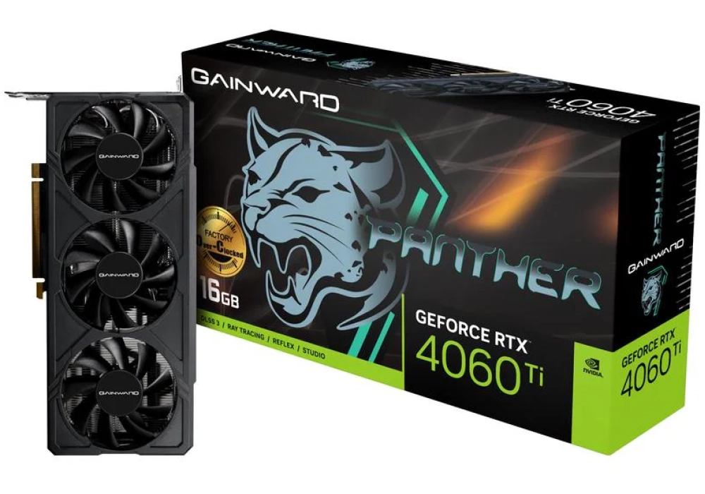 Gainward GeForce RTX 4060 Ti Panther OC 16 GB