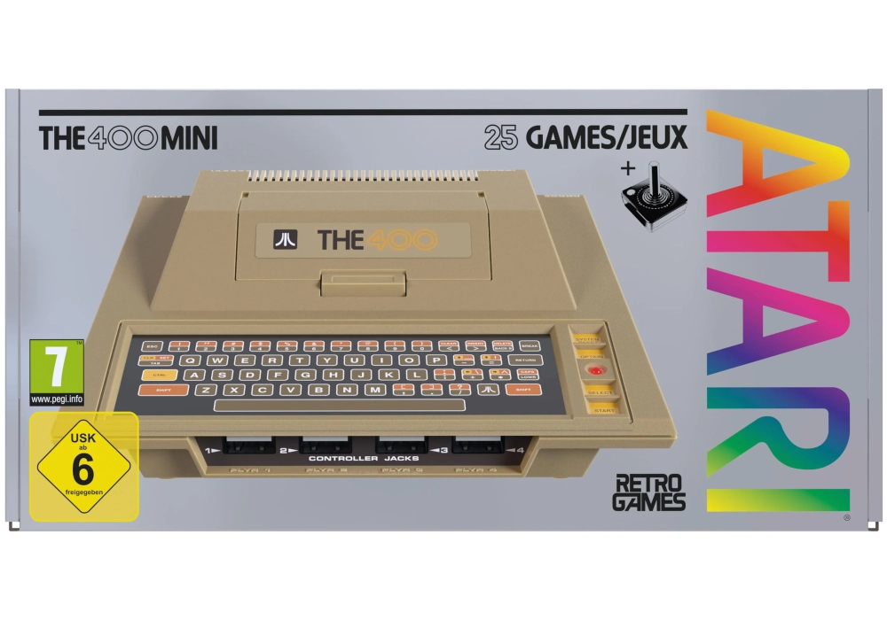 GAME Console de jeu Atari THE400 Mini