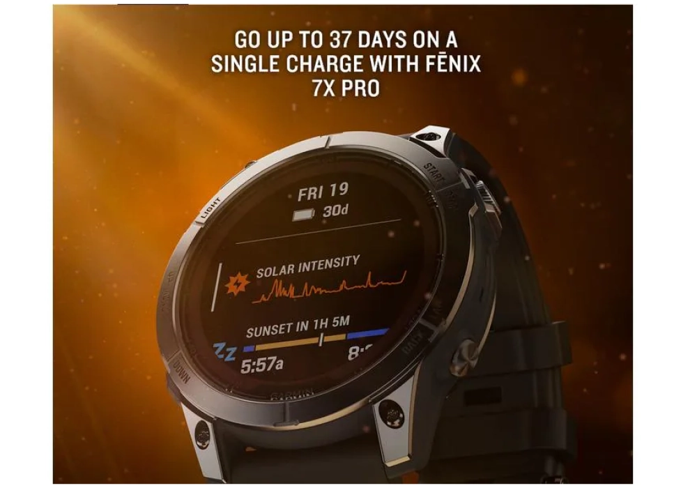 GARMIN Fenix 7 Pro – Solar Edition