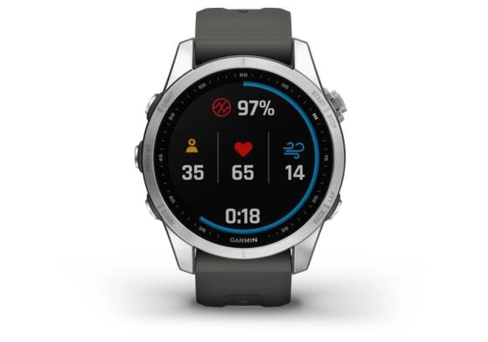 GARMIN Fenix 7S, 20 mm (Anthracite)