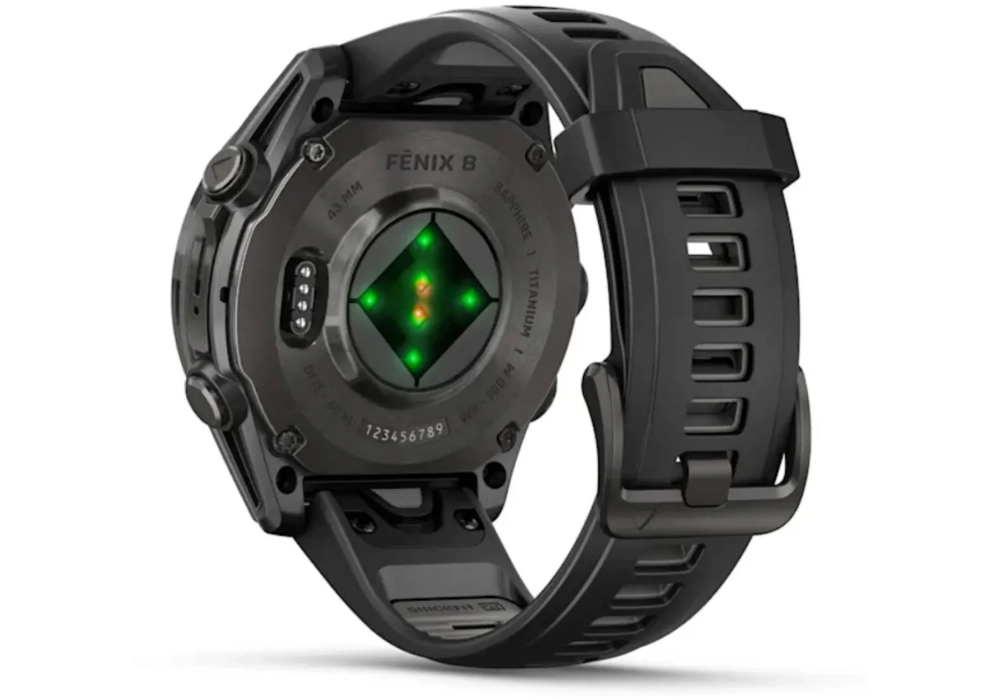 GARMIN Fenix 8 AMOLED Sapphire, 43 mm Anthracite