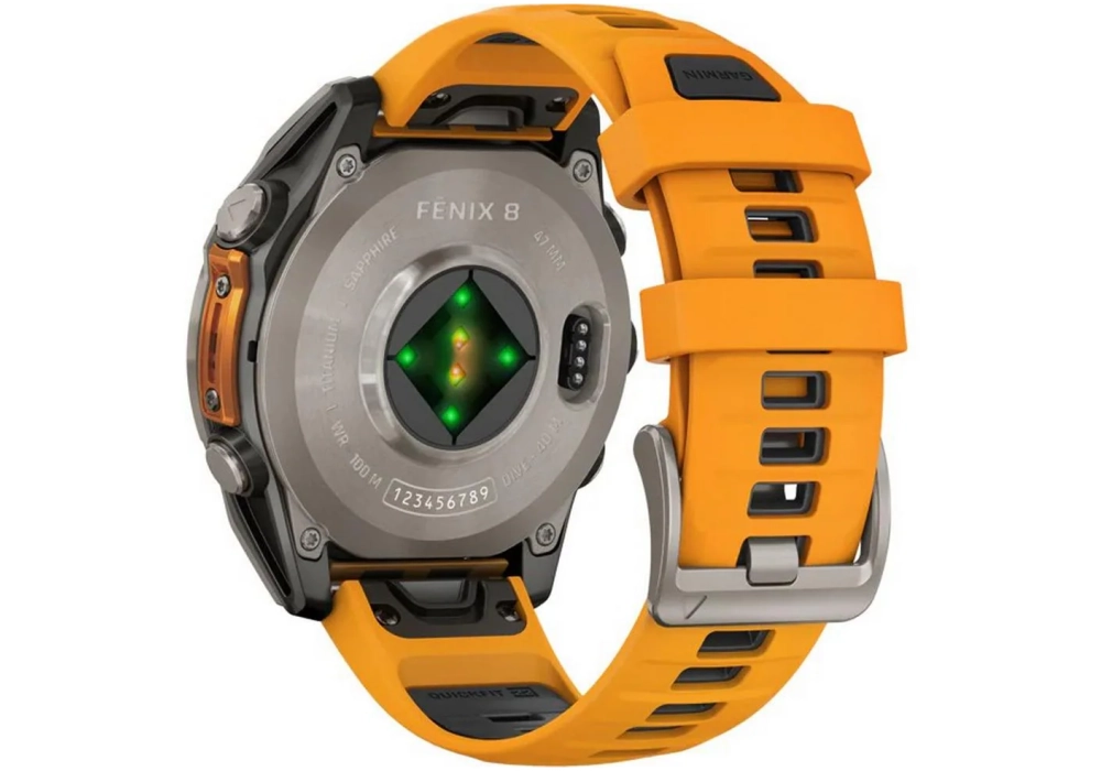 GARMIN Fenix 8 AMOLED Sapphire, 47 mm Orange