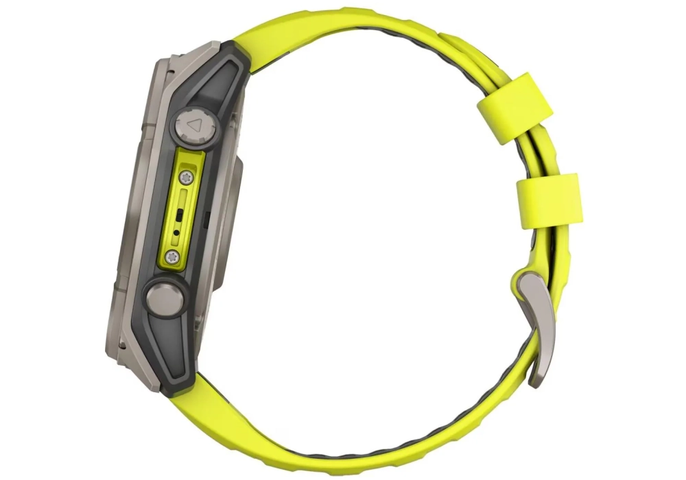 GARMIN Fenix 8 Solar Sapphire, 51 mm Jaune