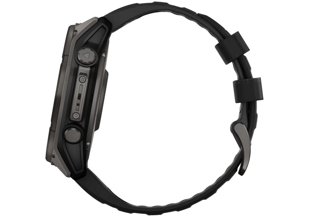 GARMIN Fenix 8 Solar Sapphire, 51 mm Noir