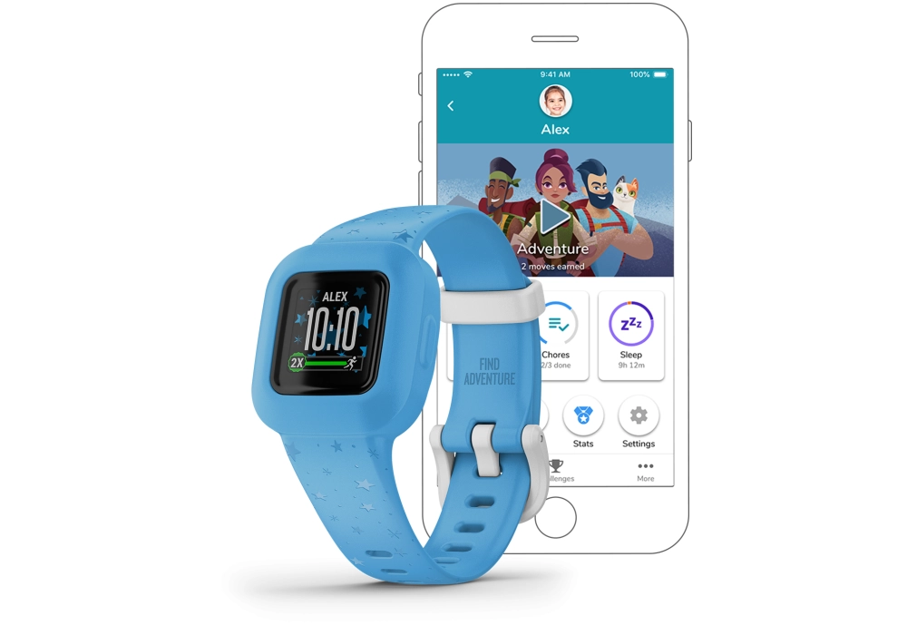 GARMIN Vivofit Jr.3 (Bleu)