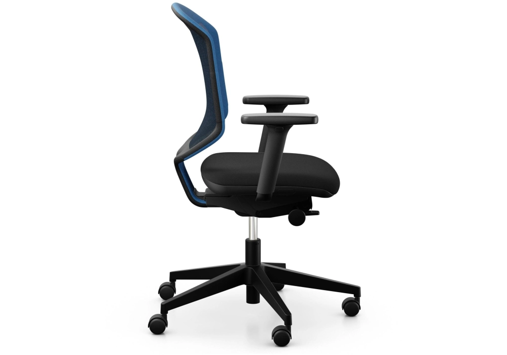 Giroflex Chaise pivotante Chair2Go 434 Noir/Bleu