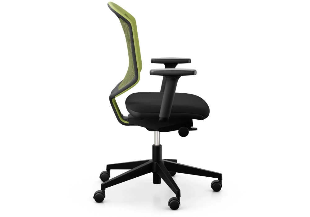 Giroflex Chaise pivotante Chair2Go 434 Noir/Vert