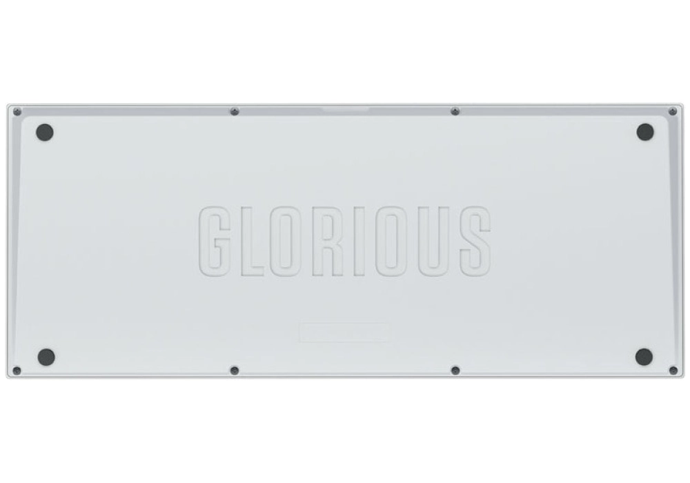 Glorious GMMK Pro TKL Gaming Keyboard Barebone - Blanc (ANSI)