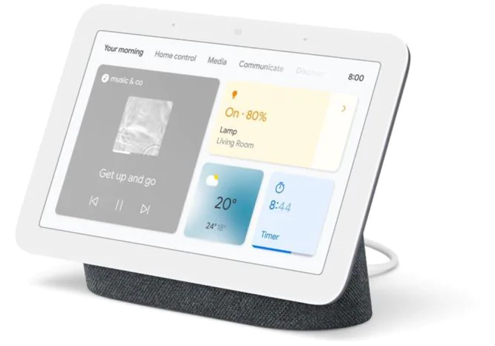 Google Nest Hub 2 (Carbone)