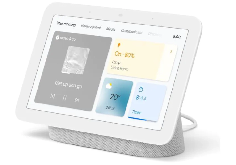 Google Nest Hub 2 (Craie)