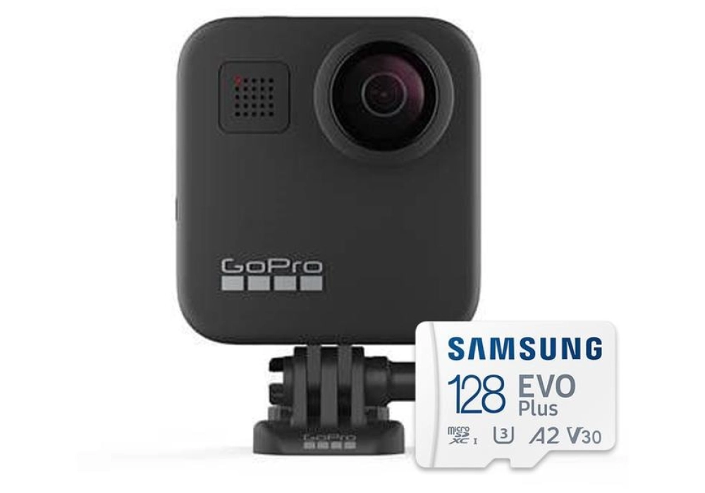 GoPro MAX + Samsung EVOPlus 128 Go MicroSDXC