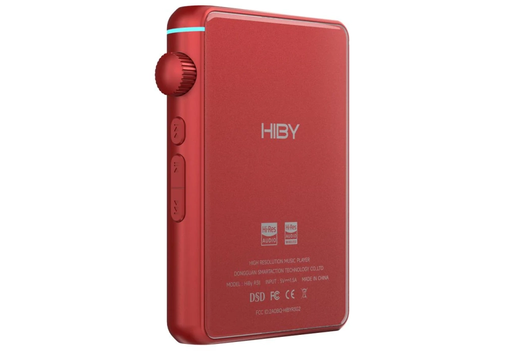 HiBy Lecteur haute résolution R3 II Rouge