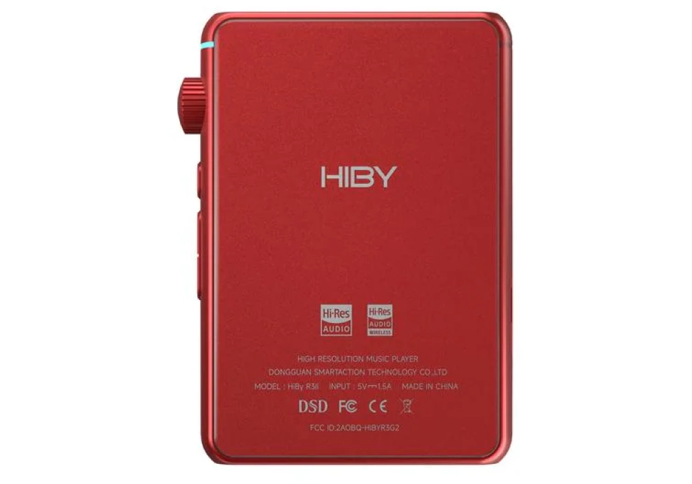 HiBy Lecteur haute résolution R3 II Rouge