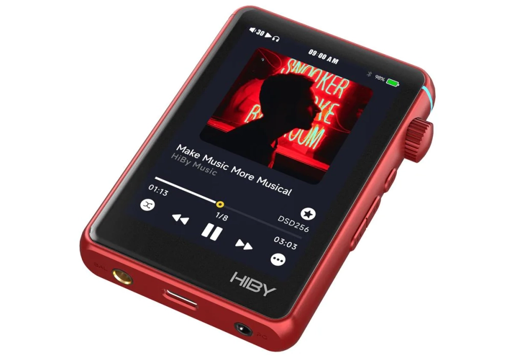 HiBy Lecteur haute résolution R3 II Rouge