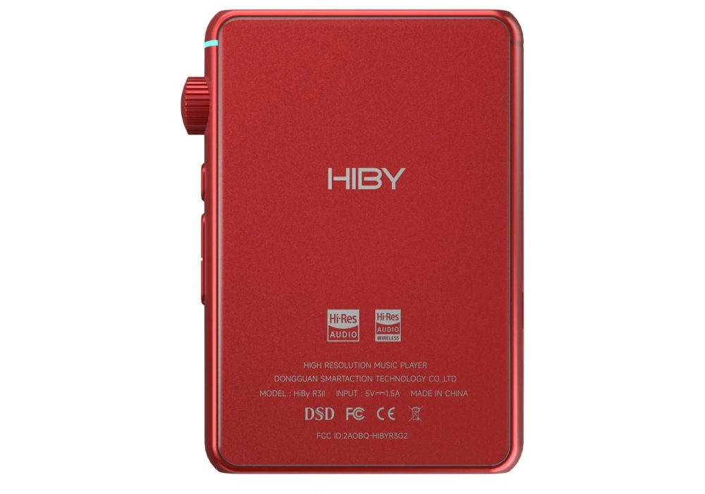 HiBy Lecteur haute résolution R3 II Rouge