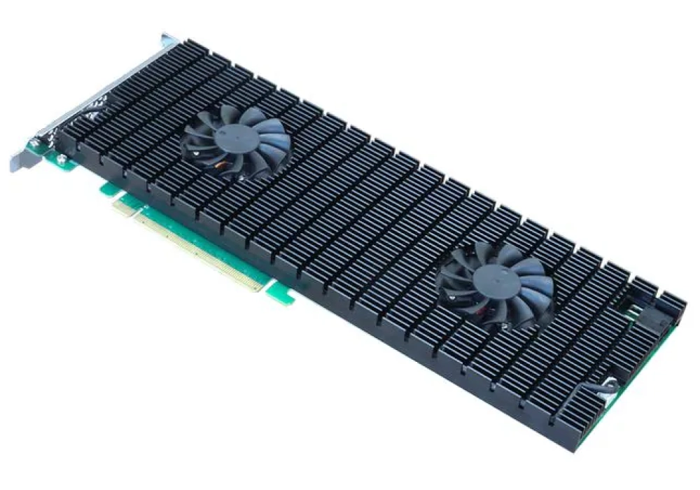 Highpoint Adaptateur de bus hôte Rocket 1108A PCI-Ex16v3 - 8x M.2 NVMe