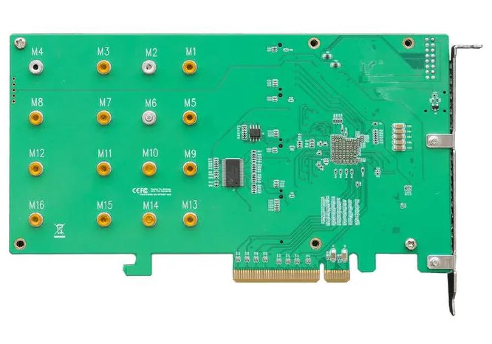 Highpoint Adaptateur de bus hôte Rocket 1204 PCI-Ex8v3 - 4x M.2 NVMe