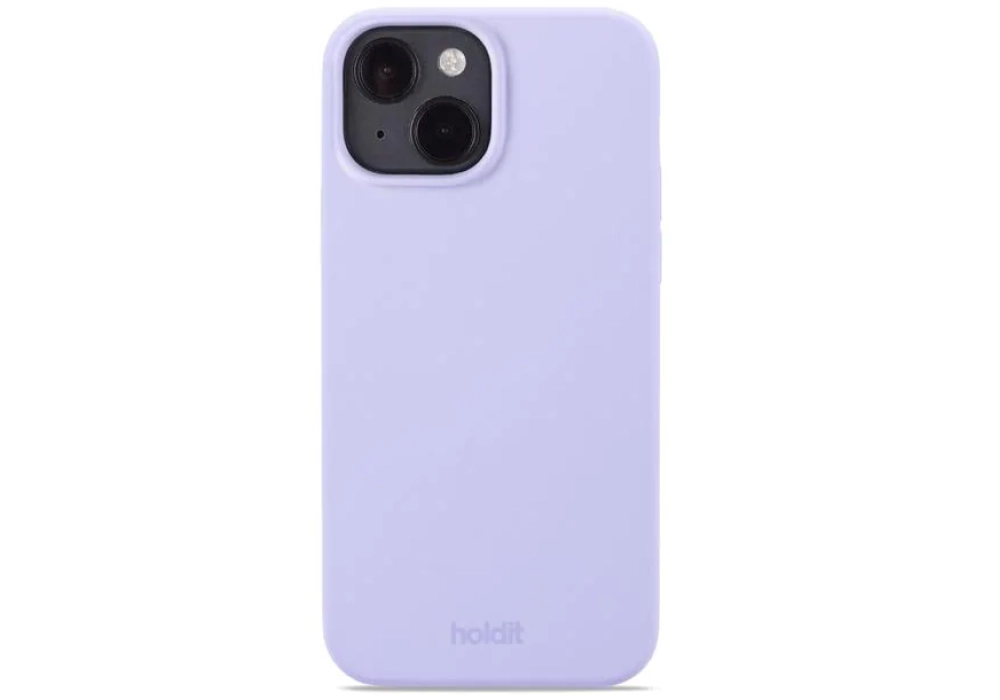 Holdit Coque arrière Silicone iPhone 14 (Lavande)