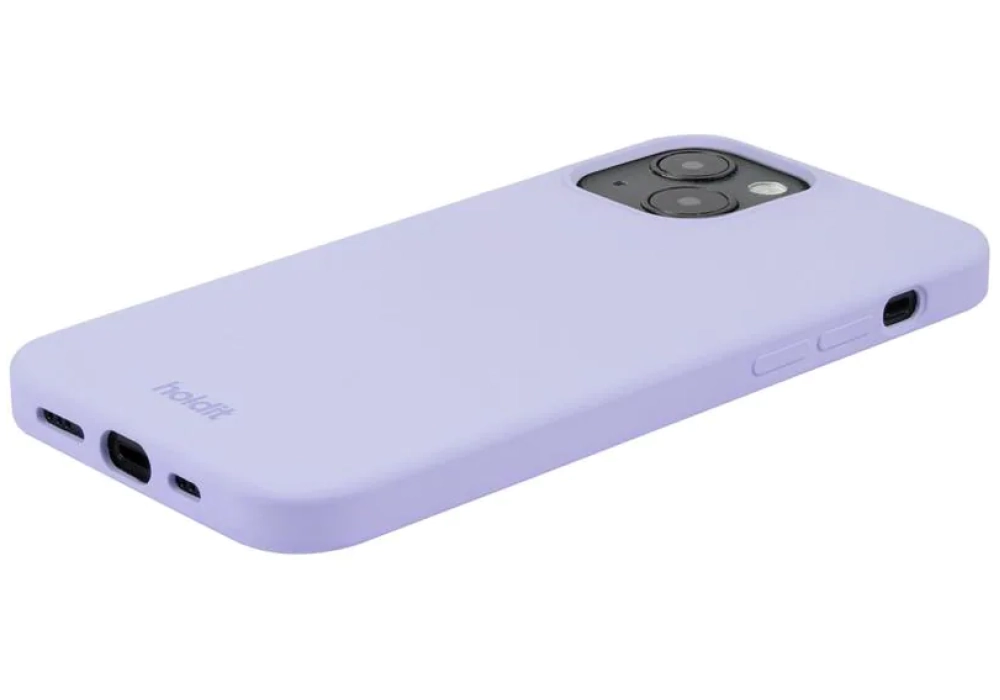 Holdit Coque arrière Silicone iPhone 14 (Lavande)