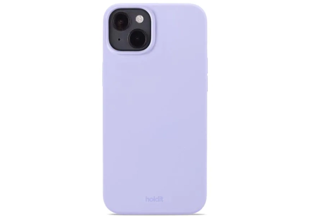 Holdit Coque arrière Silicone iPhone 14 Plus (Lavande)