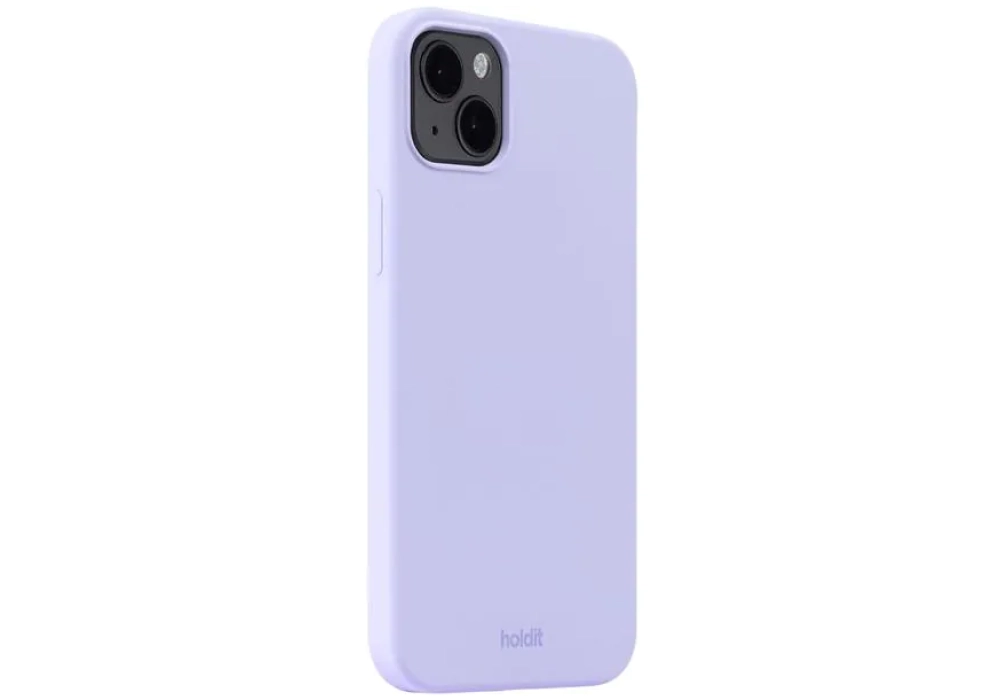 Holdit Coque arrière Silicone iPhone 14 Plus (Lavande)