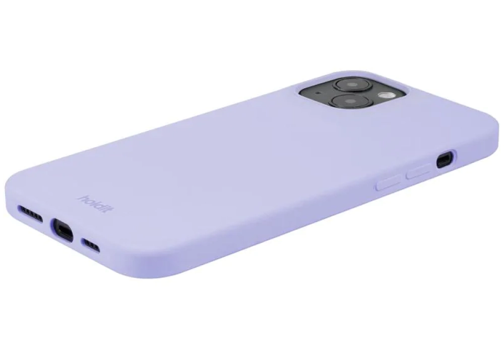 Holdit Coque arrière Silicone iPhone 14 Plus (Lavande)