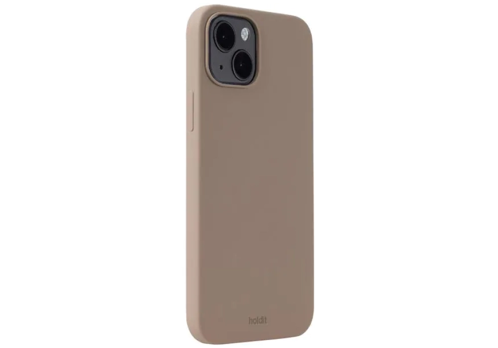 Holdit Coque arrière Silicone iPhone 14 Plus (Mocha Brown)