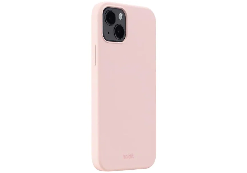 Holdit Coque arrière Silicone iPhone 14 Plus (Rose)