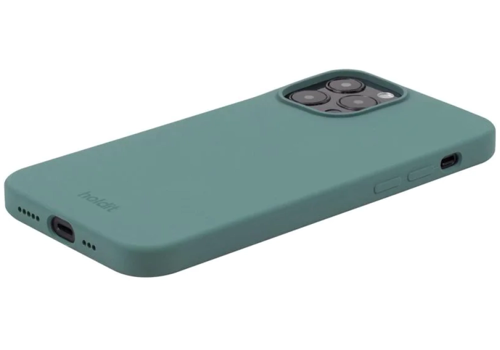 Holdit Coque arrière Silicone iPhone 14 Pro Max (Vert)