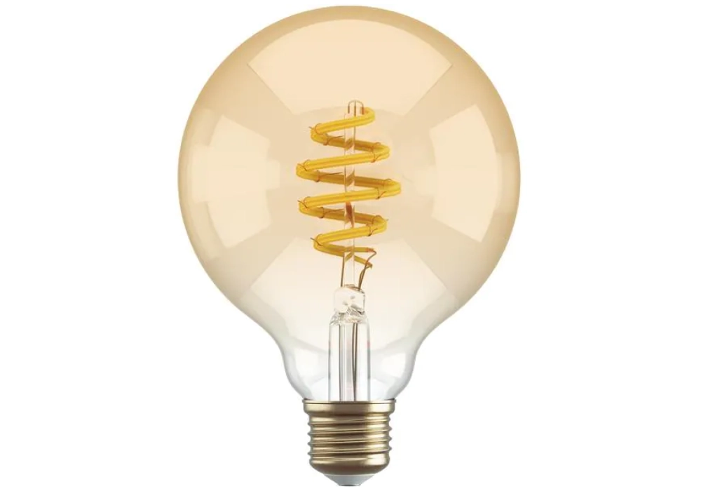 hombli Ampoule Smart Filament Bulb, E27, 5.5 W, ambre, globe