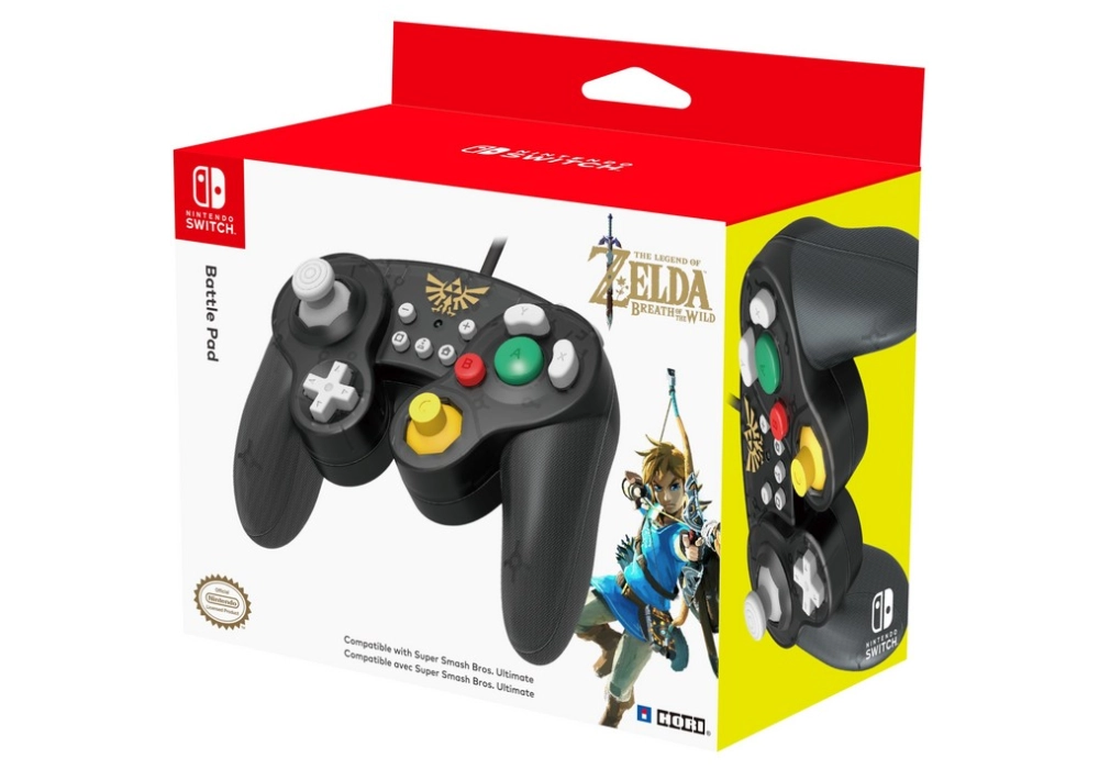 Hori Contrôleur Battle Pad – Zelda