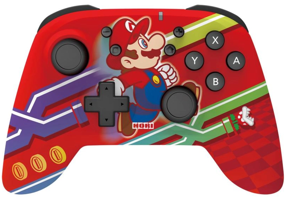 Hori Wireless Horipad Controller pour Nintendo Switch (Super Mario)