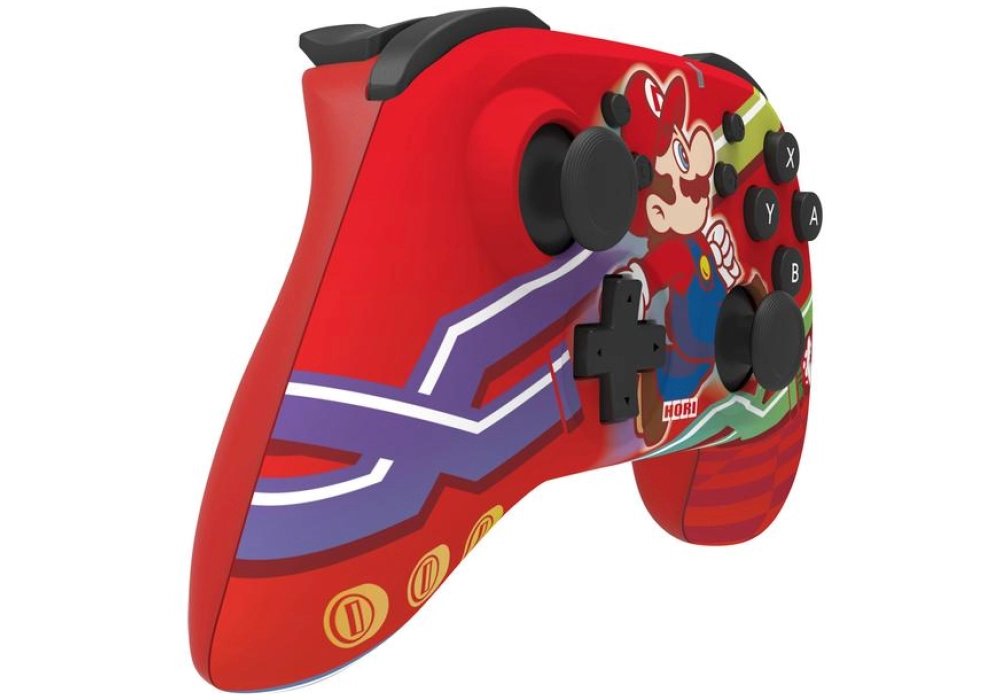 Hori Wireless Horipad Controller pour Nintendo Switch (Super Mario)