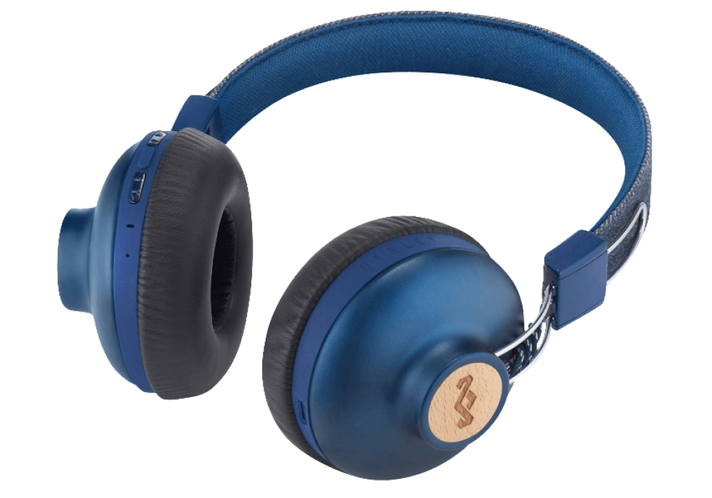 House of Marley Positive Vibration 2.0 Wireless BT (Denim) 