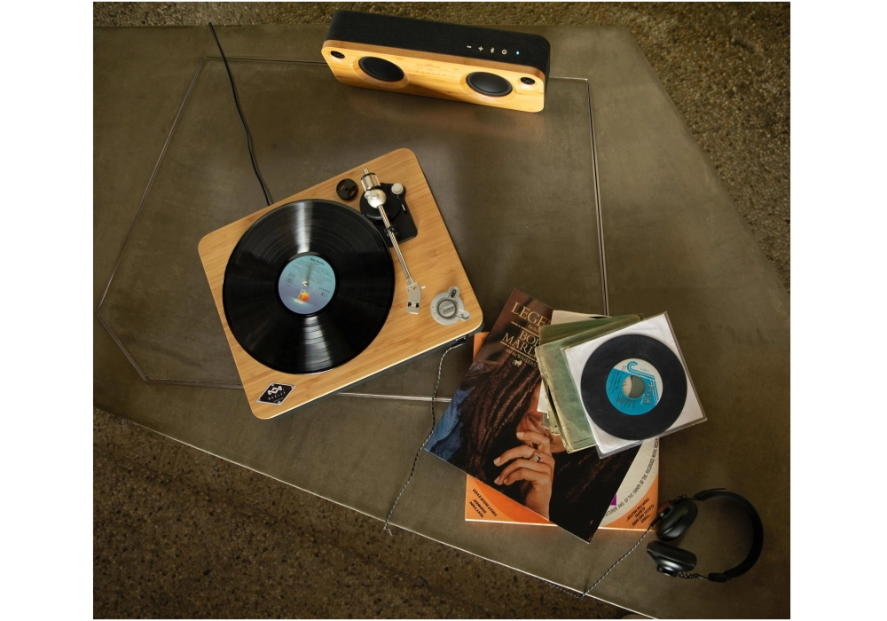 House of Marley Tourne-disque Bluetooth Stir it Up Wireless Brun