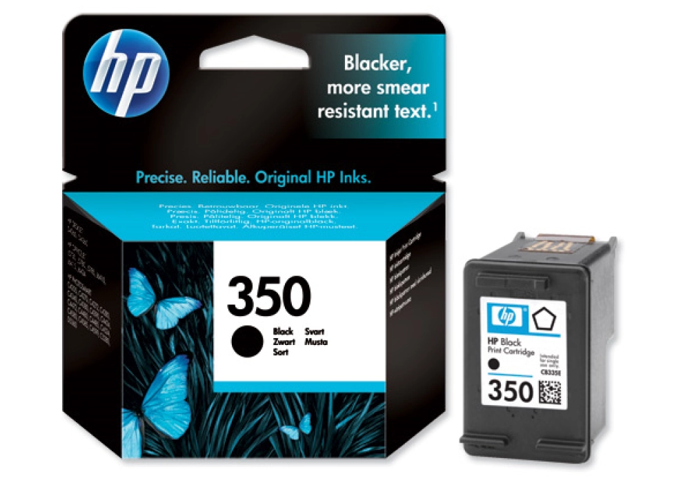 HP 350 Inkjet Cartridge - Black (4.5ml)