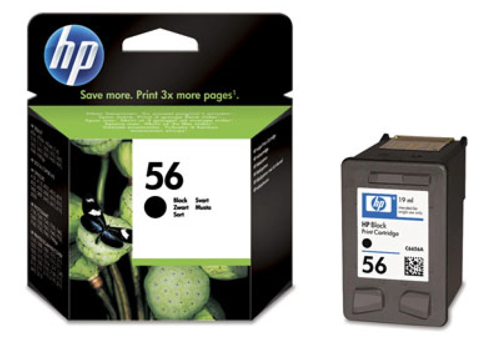 HP 56 Inkjet Cartridge - Black (19ml)