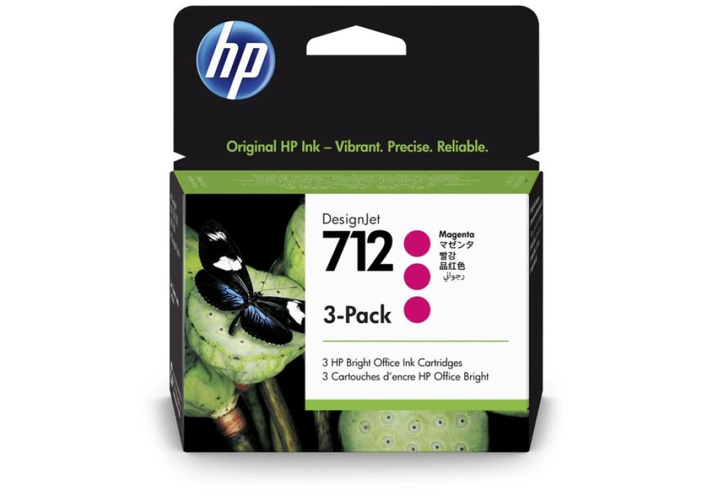 HP 712 - Magenta (29 ml - 3-Pack)